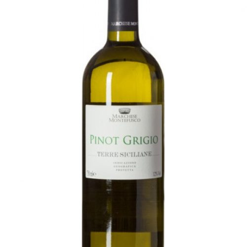 Вино Marchese Montefusco Pinot Grigio Terre Siciliane IGP белое сухое 0.75 л